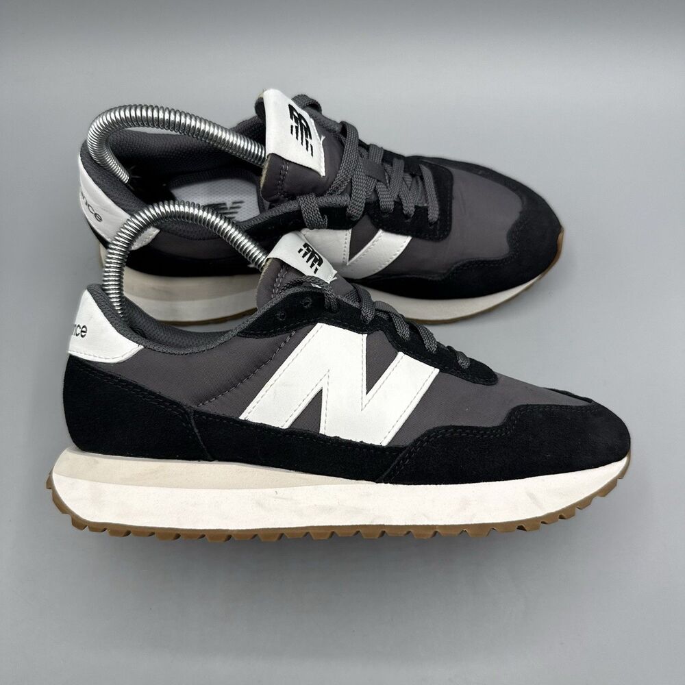 New Balance 237 Black Casual Sneakers Athletic Women Size 7